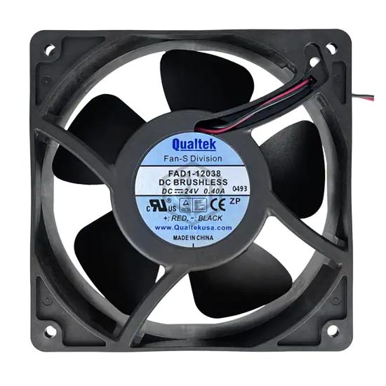 FAD1-12038EBHW12 - Qualtek - DC Brushless Fans (BLDC)