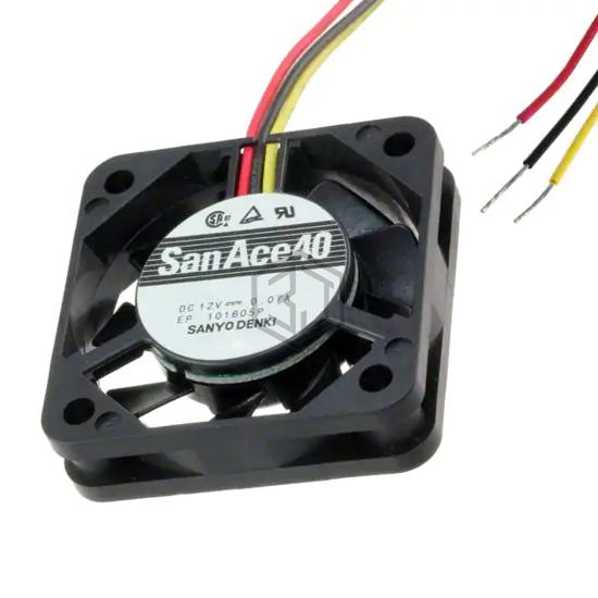 109P0412M701 - Sanyo Denki America Inc. - DC Brushless Fans (BLDC)