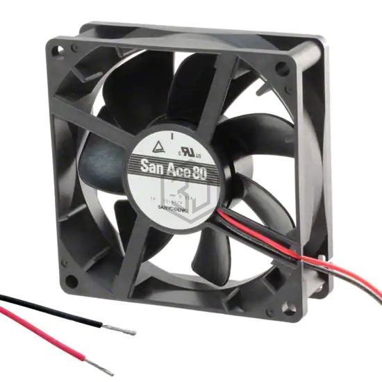 9S0812L402 - Sanyo Denki America Inc. - DC Brushless Fans (BLDC)