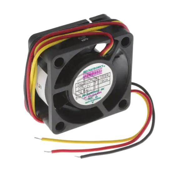 G4020M12B2-RSR-EM - Mechatronics Fan Group - DC Brushless Fans (BLDC)