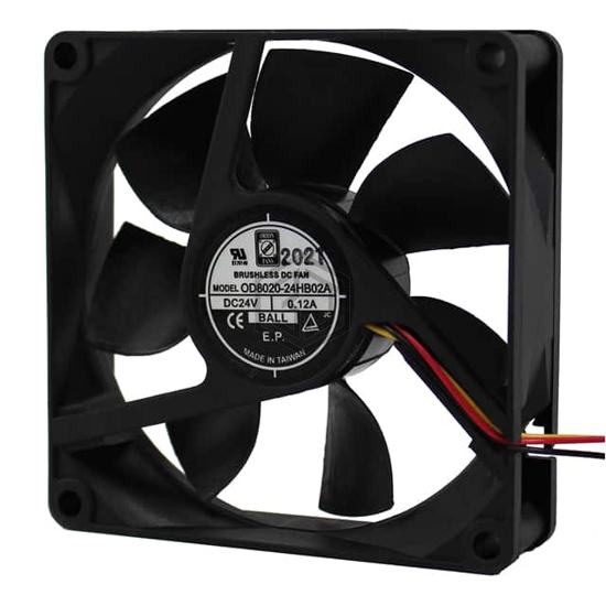OD8020-24HB02A - Orion Fans - DC Brushless Fans (BLDC)