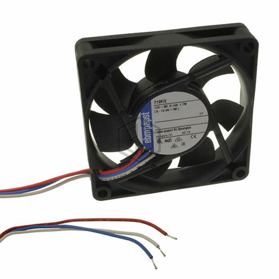 712F/2 - ebm-papst Inc. - DC Brushless Fans (BLDC)