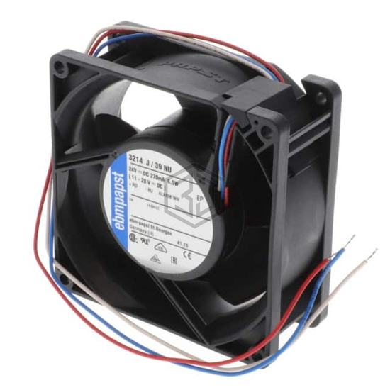 3214J/39NU - ebm-papst Inc. - DC Brushless Fans (BLDC)