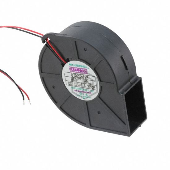 B7025M12B-BSR - Mechatronics Fan Group - DC Brushless Fans (BLDC)
