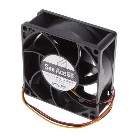 9GA0812A2D001 - Sanyo Denki America Inc. - DC Brushless Fans (BLDC)