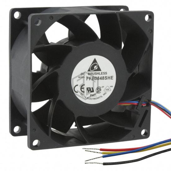 FFB0848SHE-TP36 - Delta Electronics - DC Brushless Fans (BLDC)
