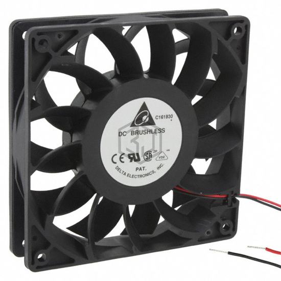 FFB1248VHE - Delta Electronics - DC Brushless Fans (BLDC)