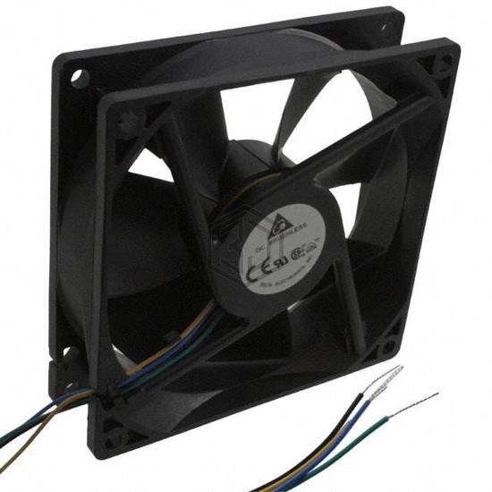AUB0912VH-CX09 - Delta Electronics - DC Brushless Fans (BLDC)
