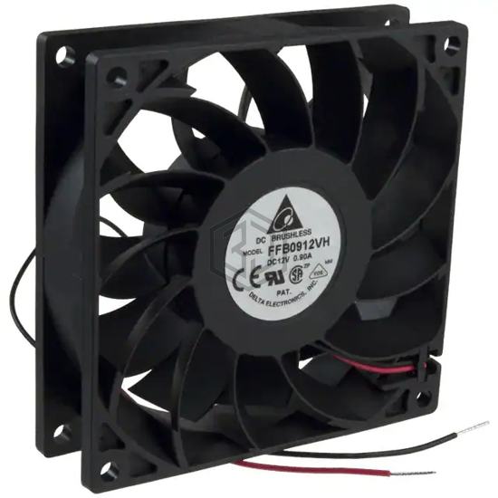 FFB0912VH - Delta Electronics - DC Brushless Fans (BLDC)