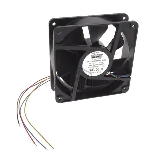 MS1238E24B1+6-FHR-2EM - Mechatronics Fan Group - DC Brushless Fans (BLDC)