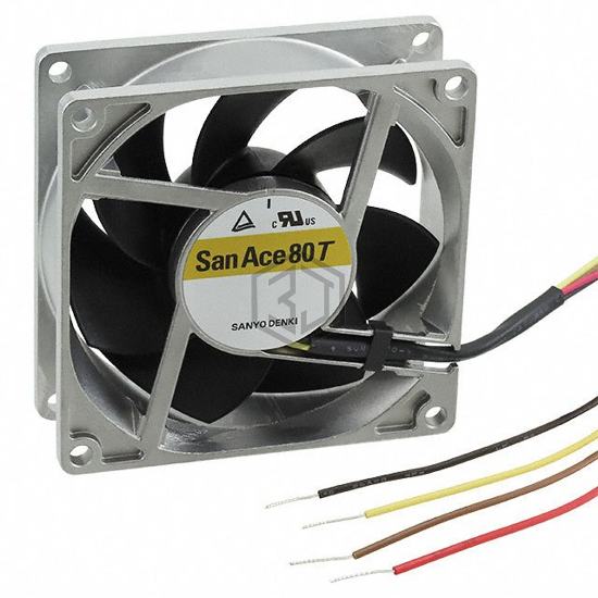 9GT0812P4S001 - Sanyo Denki America Inc. - DC Brushless Fans (BLDC)