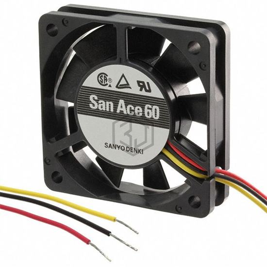 109P0624W601 - Sanyo Denki America Inc. - DC Brushless Fans (BLDC)