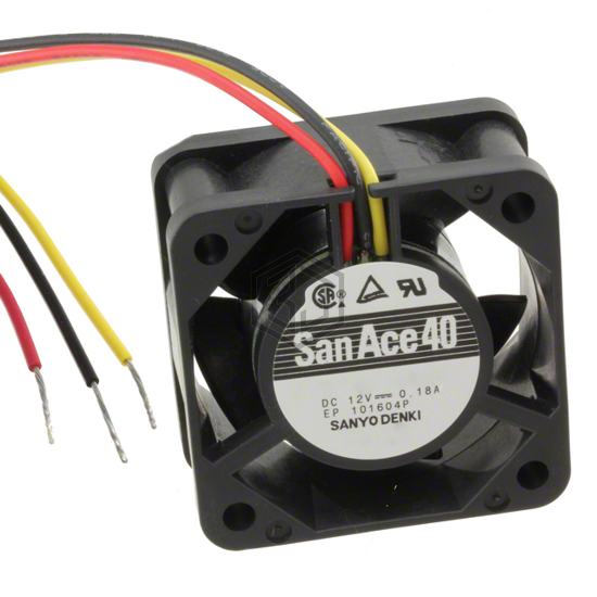 109P0412D601 - Sanyo Denki America Inc. - DC Brushless Fans (BLDC)