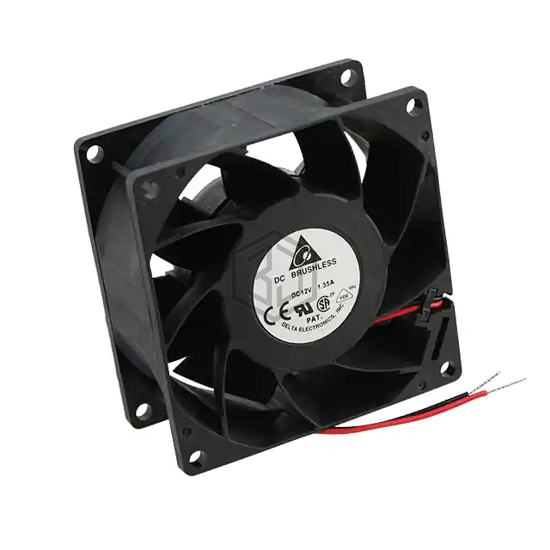 FFB0812EHE - Delta Electronics - DC Brushless Fans (BLDC)