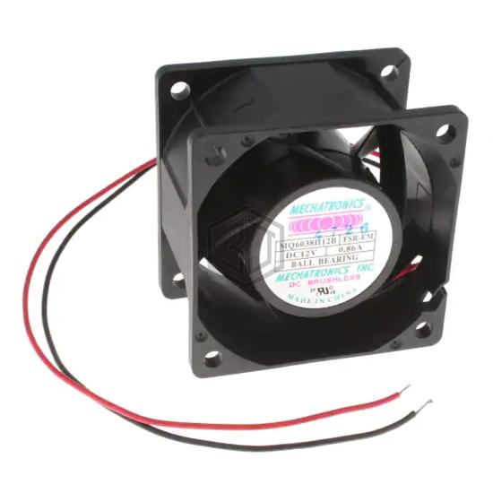 MQ6038H12B-FSR-EM - Mechatronics Fan Group - DC Brushless Fans (BLDC)