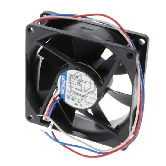 8412N/2G - ebm-papst Inc. - DC Brushless Fans (BLDC)