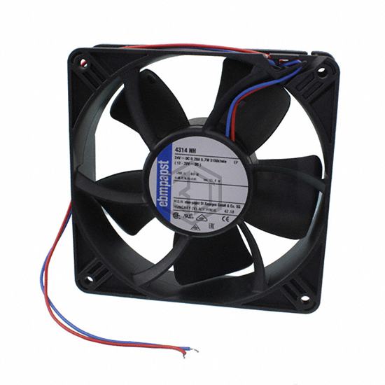 4312NN - ebm-papst Inc. - DC Brushless Fans (BLDC)