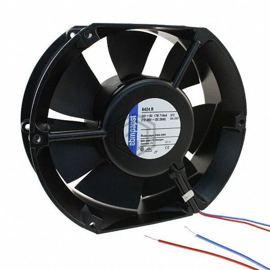 6424R-343 - ebm-papst Inc. - DC Brushless Fans (BLDC)