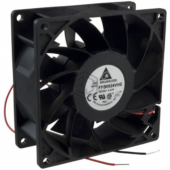 FFB0924VHE - Delta Electronics - DC Brushless Fans (BLDC)