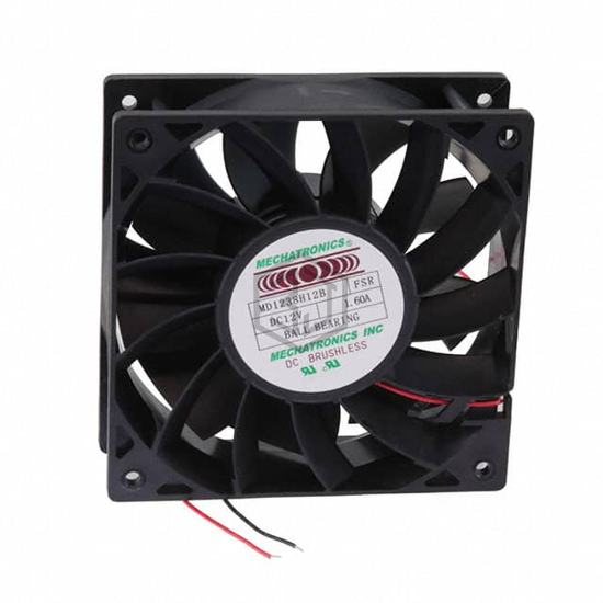 MD1238H12B-FSR-26AWG - Mechatronics Fan Group - DC Brushless Fans (BLDC)