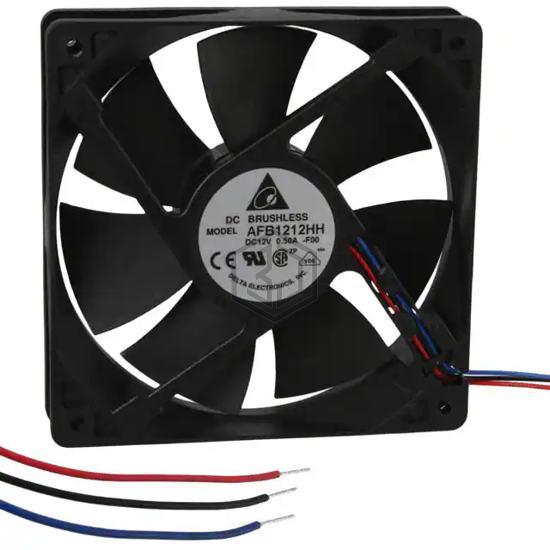 AFB1212HH-F00 - Delta Electronics - DC Brushless Fans (BLDC)