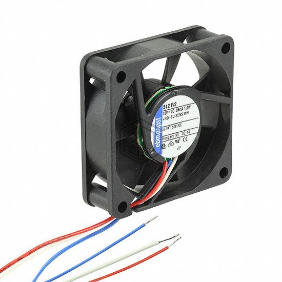 512F/2 - ebm-papst Inc. - DC Brushless Fans (BLDC)