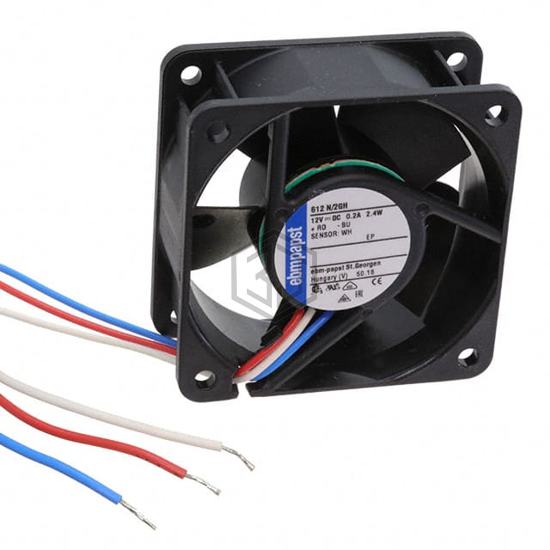 612N/2GH - ebm-papst Inc. - DC Brushless Fans (BLDC)