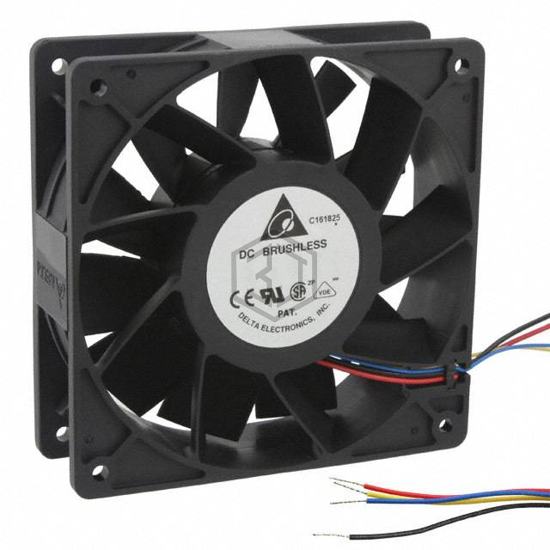 PFC1212DE-F00 - Delta Electronics - DC Brushless Fans (BLDC)