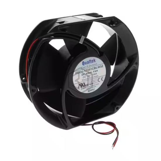 FDD1-17251CBLW32 - Qualtek - DC Brushless Fans (BLDC)