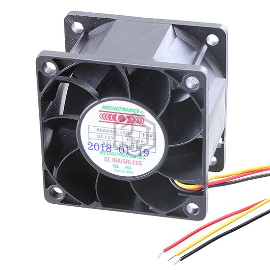ME6038L12B2-FSR - Mechatronics Fan Group - DC Brushless Fans (BLDC)