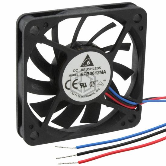 EFB0612MA-F00 - Delta Electronics - DC Brushless Fans (BLDC)
