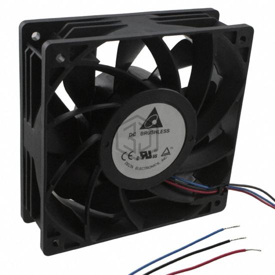 PFR1212DHE-F00 - Delta Electronics - DC Brushless Fans (BLDC)