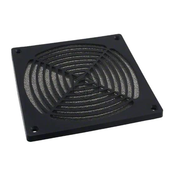 10021-1-5170 - ebm-papst Inc. - Fans - Finger Guards, Filters & Sleeves