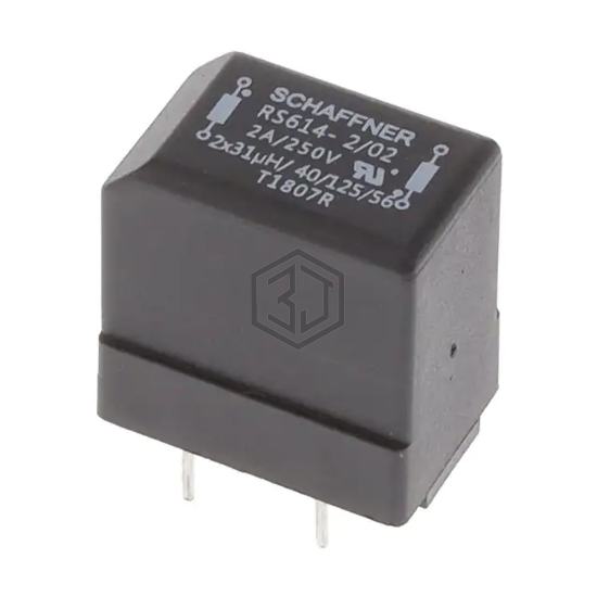 RS614-2-02 - Schaffner EMC Inc. - EMI/RFI Filters (LC, RC Networks)