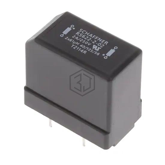 RS622-2-02 - Schaffner EMC Inc. - EMI/RFI Filters (LC, RC Networks)