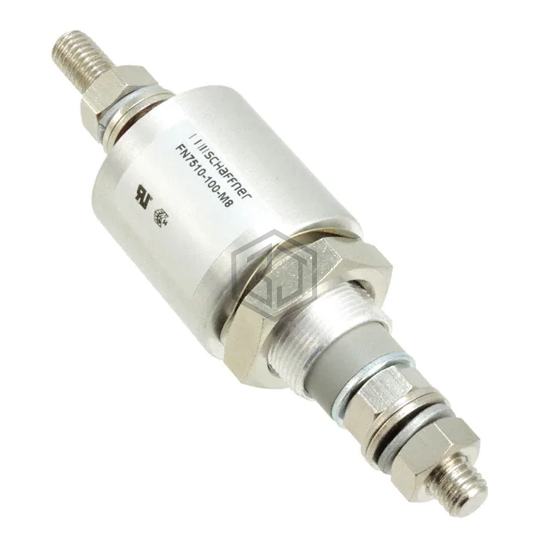 FN7510-100-M8 - Schaffner EMC Inc. - Feed Through Capacitors