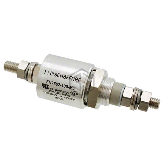 FN7562-100-M8 - Schaffner EMC Inc. - Feed Through Capacitors