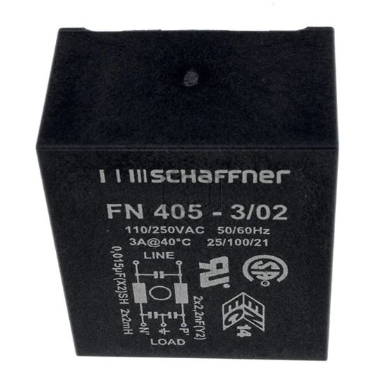 FN405-3-02 - Schaffner EMC Inc. - Power Line Filter Modules