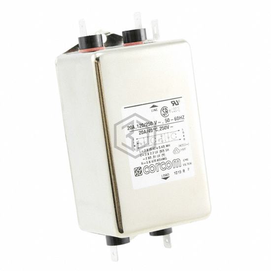 20EMC1 - TE Connectivity Corcom Filters - Power Line Filter Modules