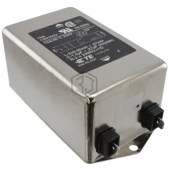 10EHT1 - TE Connectivity Corcom Filters - Power Line Filter Modules