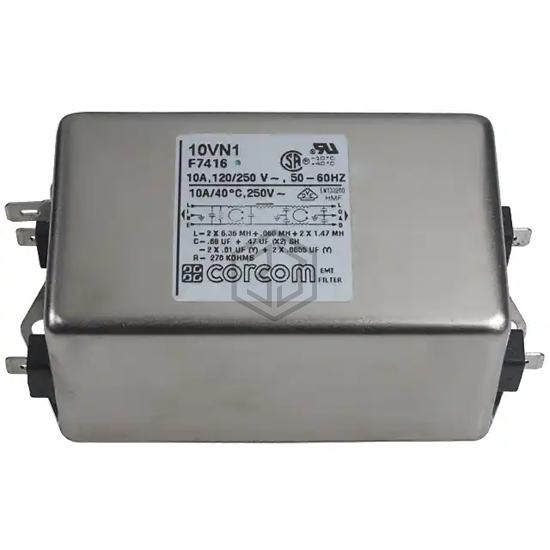 10VN1 - TE Connectivity Corcom Filters - Power Line Filter Modules