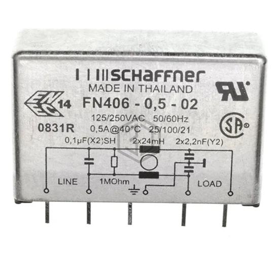 FN406-0.5-02 - Schaffner EMC Inc. - Power Line Filter Modules