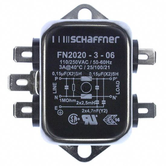 FN2020-3-06 - Schaffner EMC Inc. - Power Line Filter Modules