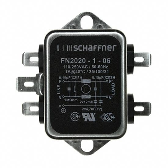 FN2020-1-06 - Schaffner EMC Inc. - Power Line Filter Modules