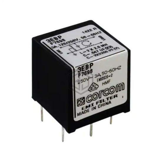6609063-2 - TE Connectivity Corcom Filters - Power Line Filter Modules