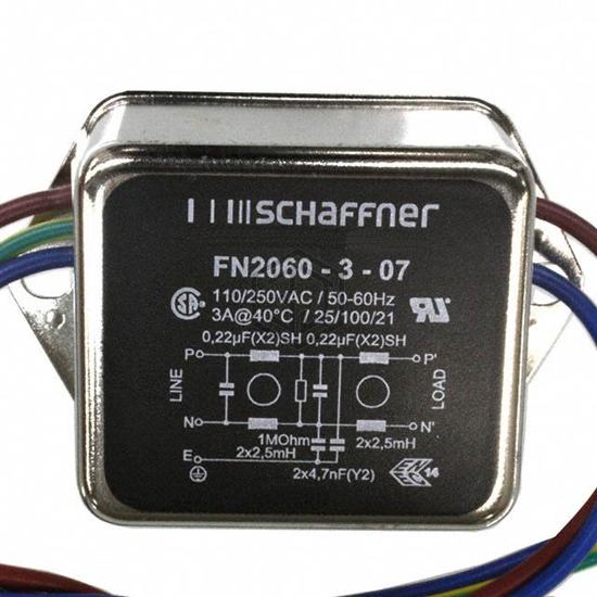 FN2060-3-07 - Schaffner EMC Inc. - Power Line Filter Modules