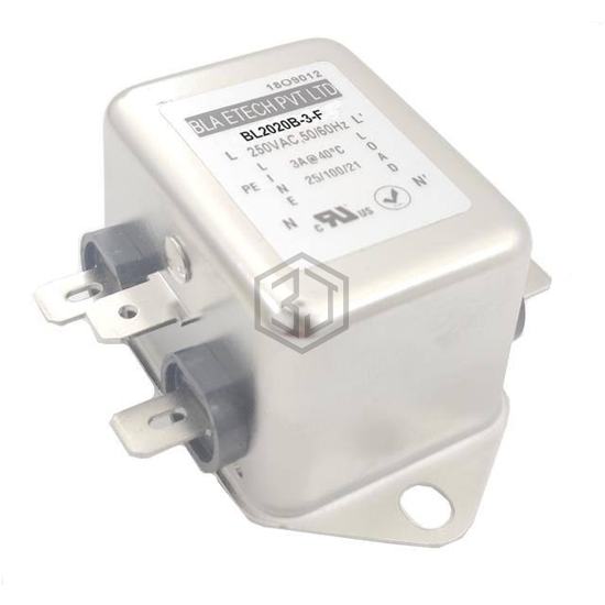 BL2020B-3-F - BLA ETECH, EMV EMC - Power Line Filter Modules