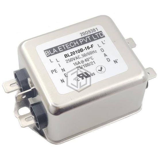 BL2010B-16-F - BLA ETECH, EMV EMC - Power Line Filter Modules