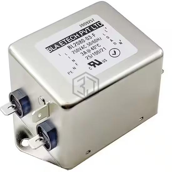 BL2080-3-F - BLA ETECH, EMV EMC - Power Line Filter Modules