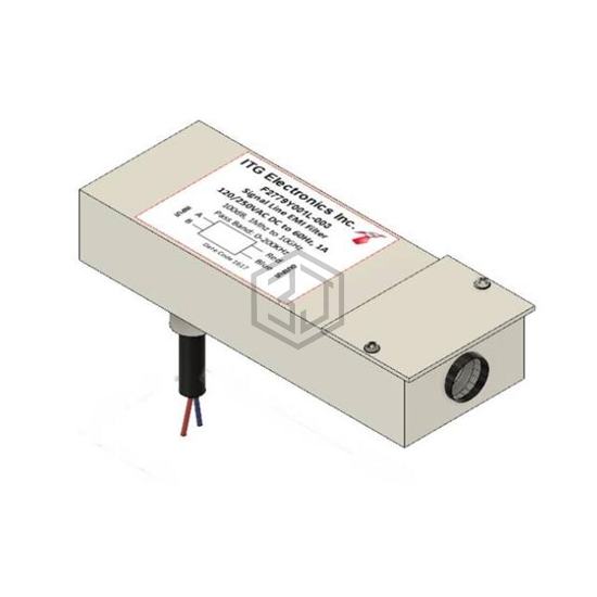 F2779Y001L-003 - ITG Electronics, Inc. - Power Line Filter Modules